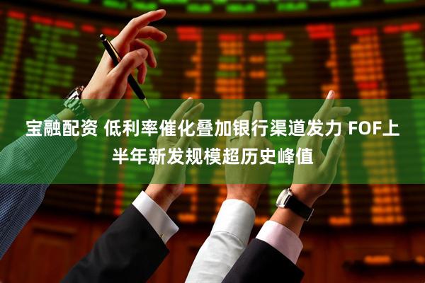 宝融配资 低利率催化叠加银行渠道发力 FOF上半年新发规模超历史峰值